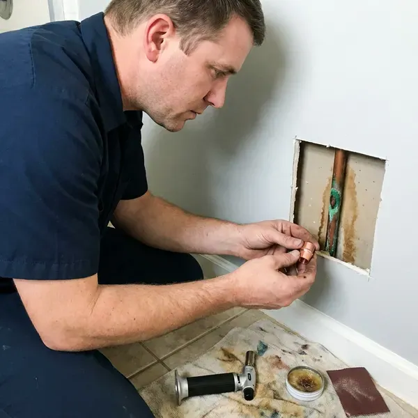 Copper Pipe Leak Repair service for Chicago, IL homeowners
