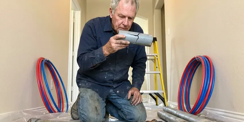 HVM Plumbing technician providing sewer replacement in Chicago