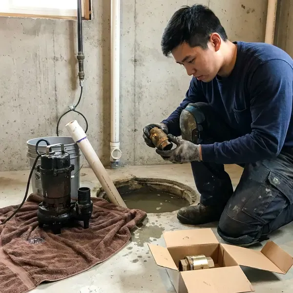 Sump Pump Replacement near Bloomington, IL
