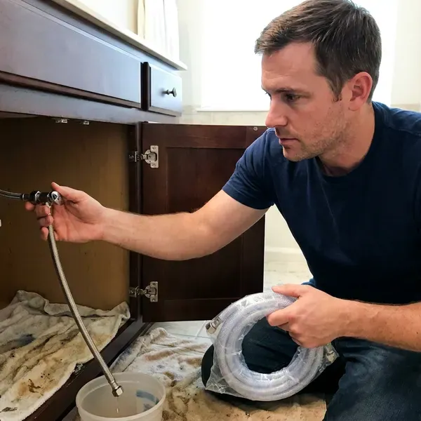 Local water leak repair by HVM Plumbing, Chicago, IL